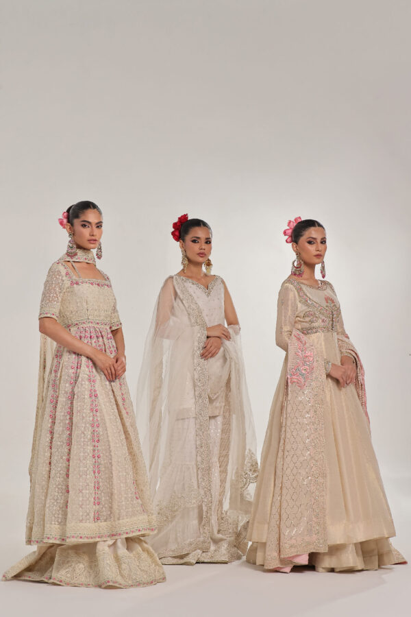 Swan – Off-white Gharara - Image 12