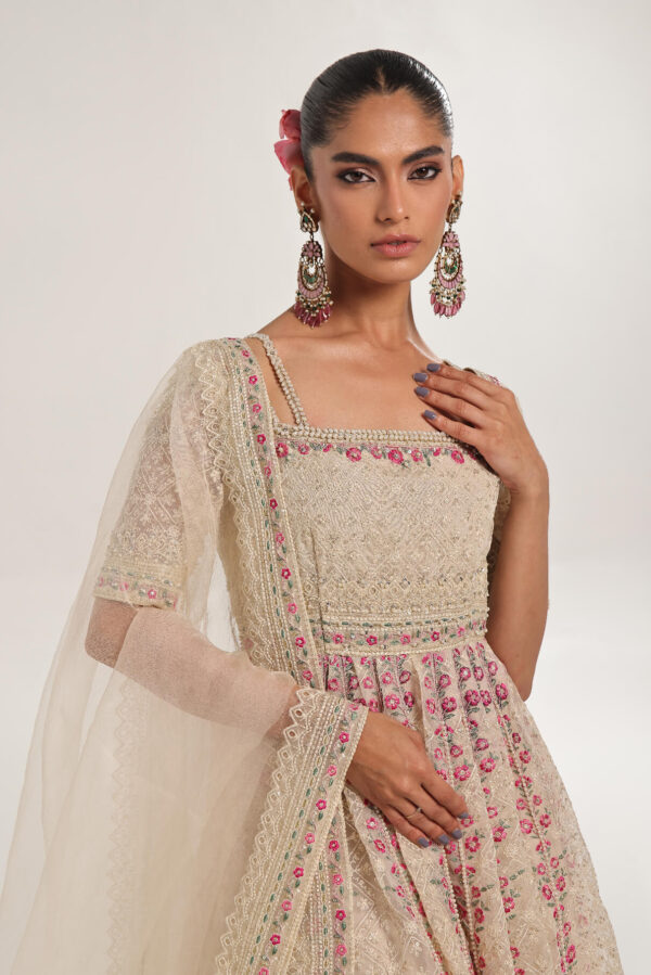 DOVE – Embroidered & embellished Kalidar - Image 4