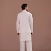 Mheer – Off White Shawl Shalwar Kameez - Image 3
